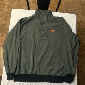 Men’s Browning dark green pullover jacket size Xl